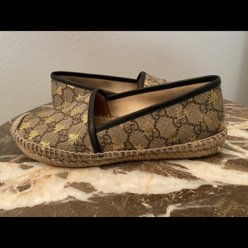 Gucci Supreme Bees Espadrilles